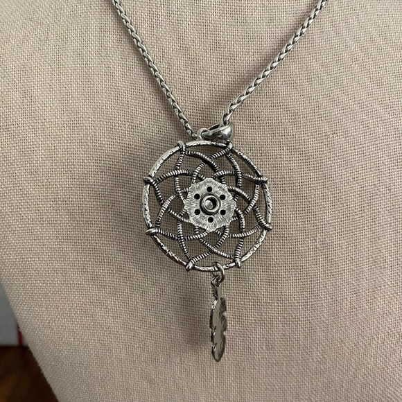 GingerSnaps Petite Collection Dreamcatcher Necklace - 111 - Picture 4 of 7